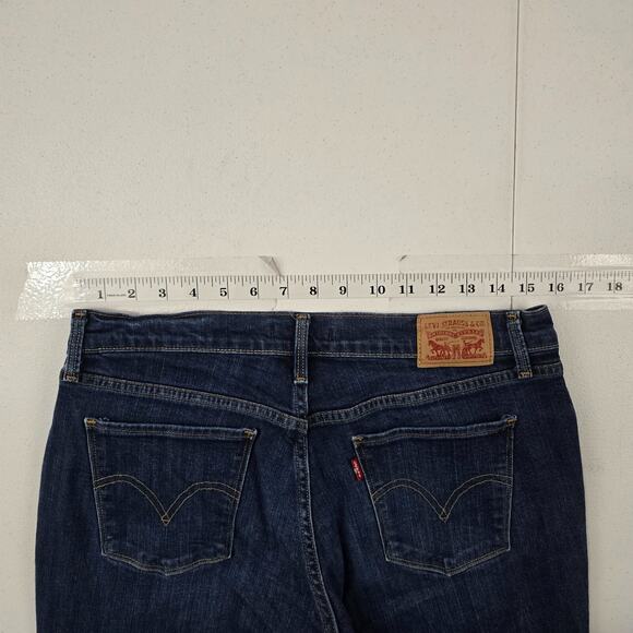 Levi's 515 boocut jeans blue denim size 10 womens 30x32 5391 - Picture 5 of 13